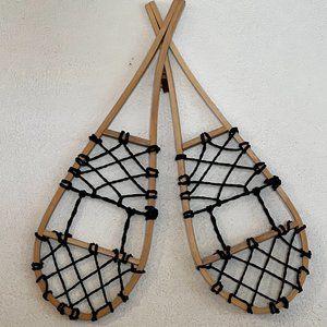 Decorative Snowshoes For Wall - Lightweight Wood - Brand New